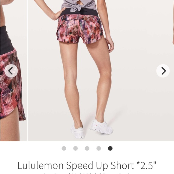Lululemon speed up shorts 2.5” - Picture 3 of 7
